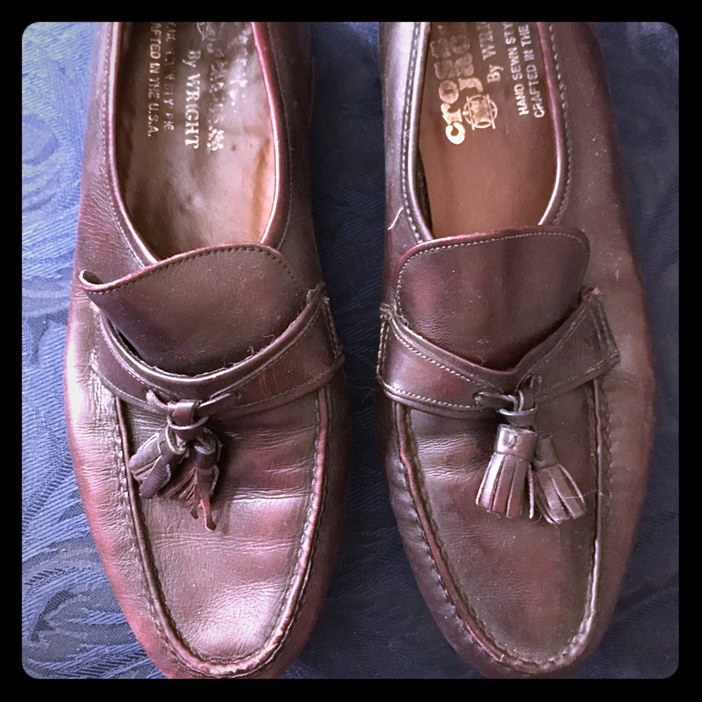 Classic Cross Jacks by Wright Tassel Loafers, 81/2
